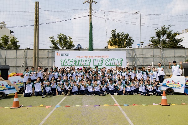 Chương trình Team Building “Ngày hội sinh viên 2023 – Together we shine” Trường Cao đẳng Quốc tế Sài Gòn