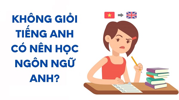 [Giải đáp thắc mắc] Không giỏi tiếng Anh có nên học Ngôn ngữ Anh?