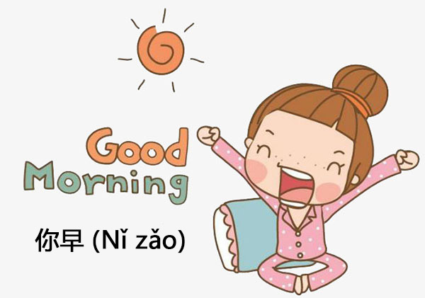 Cách Chào Buổi Sáng Tiếng Trung