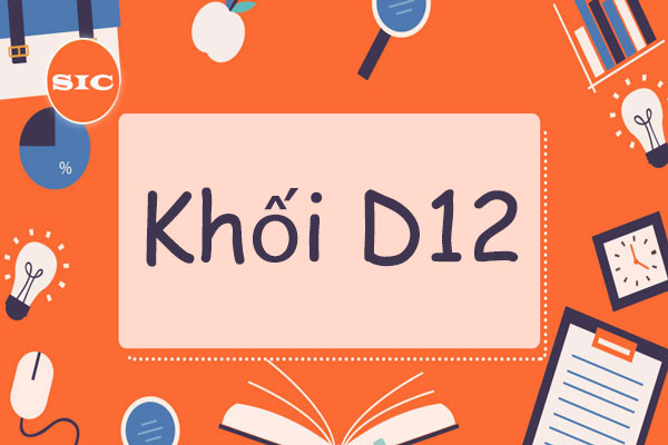 Khối D12 gồm môn nào, ngành nào, trường nào xét tuyển?