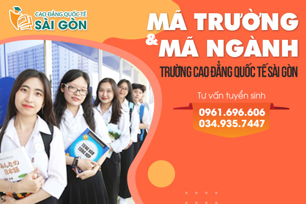 Mã trường, mã ngành Trường Cao đẳng Quốc tế Sài Gòn