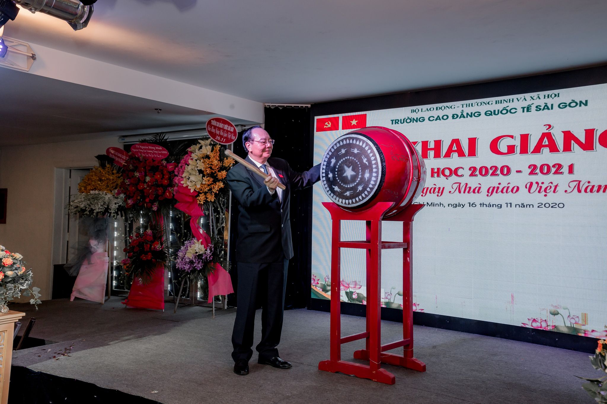 Tưng bừng ngày Khai giảng năm học 2020-2021 trường Cao đẳng Quốc tế Sài Gòn