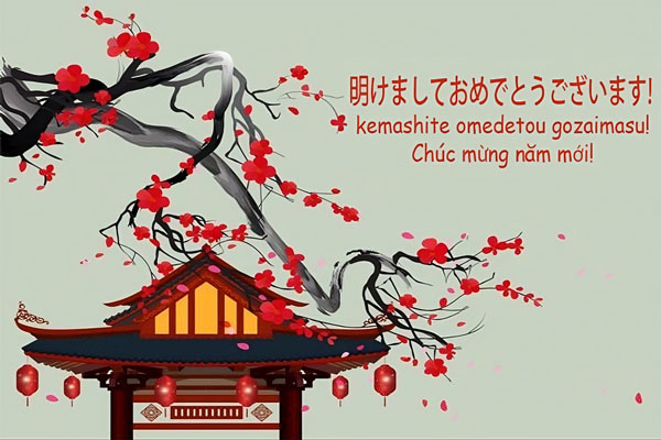 chức mừng năm mới tiếng nhật