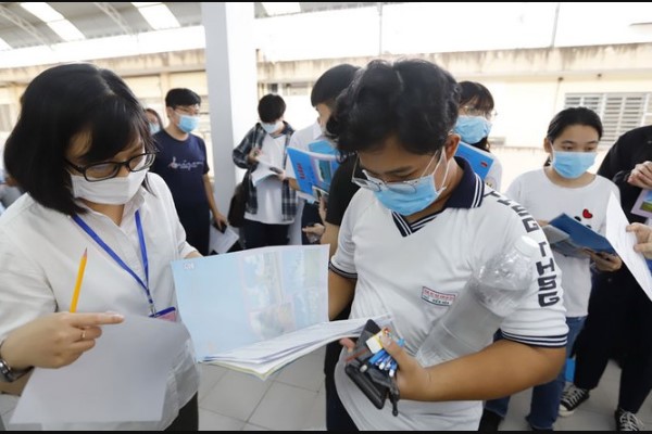hình thức đăng ký thi của thí sinh tự do 