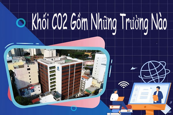 khối c02 gồm những trường nào