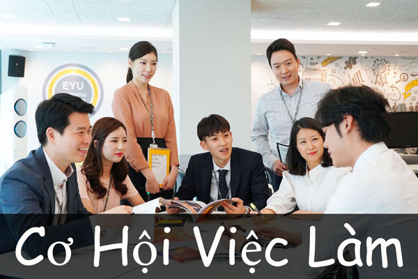 cơ hội việc làm ngành hàn quốc học và ngôn ngữ hàn