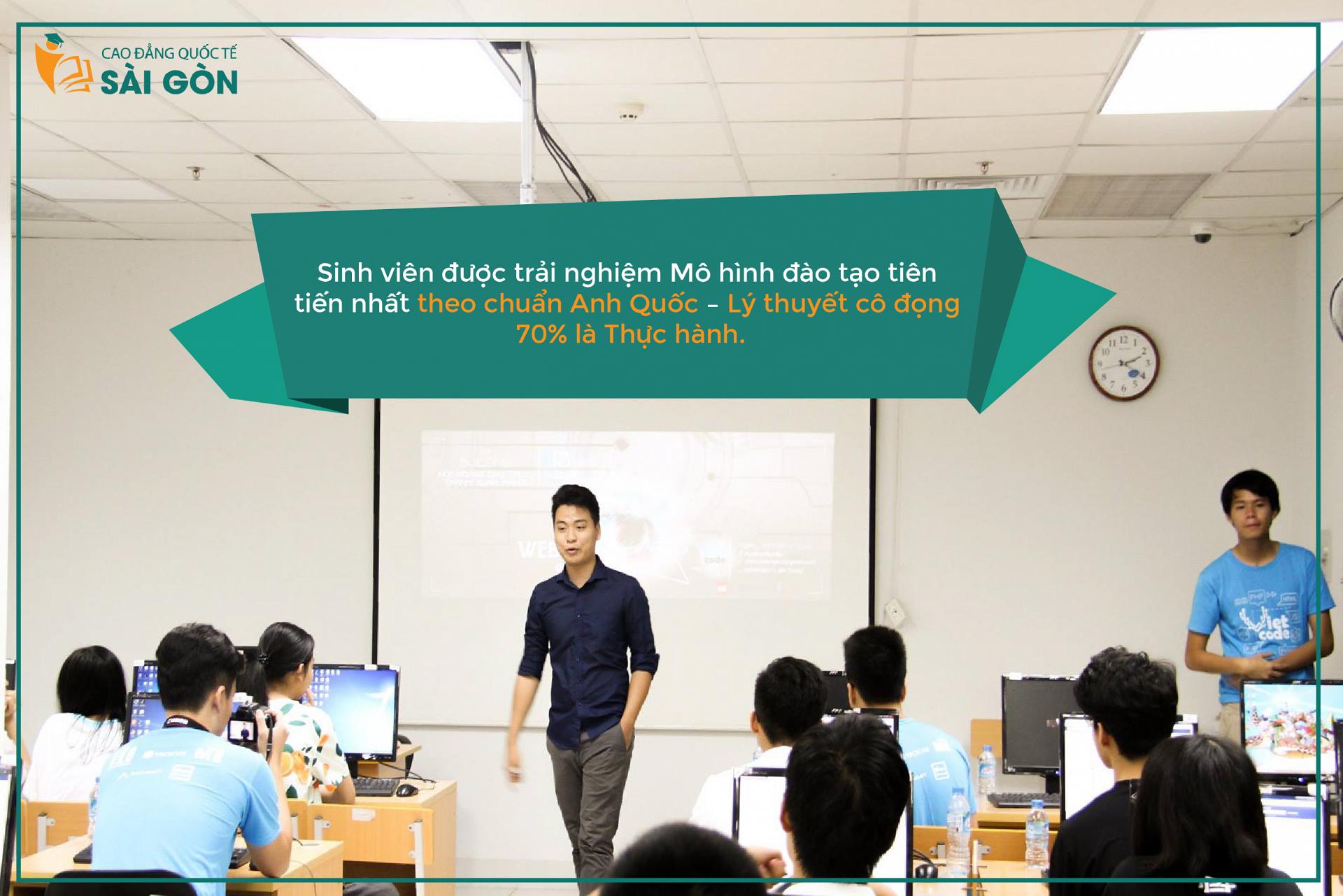 Tại SIC, bạn được trải nghiệm mô hình đào tạo tiên tiến lần đầu tiên xuất hiện tại Việt Nam